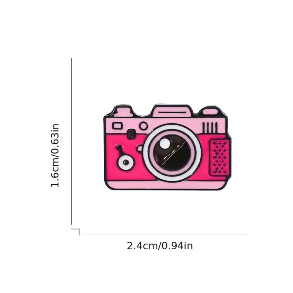 Pin - Pink Camera Pin - Picture 3 of 6